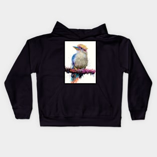 Kookaburra in Color Kids Hoodie